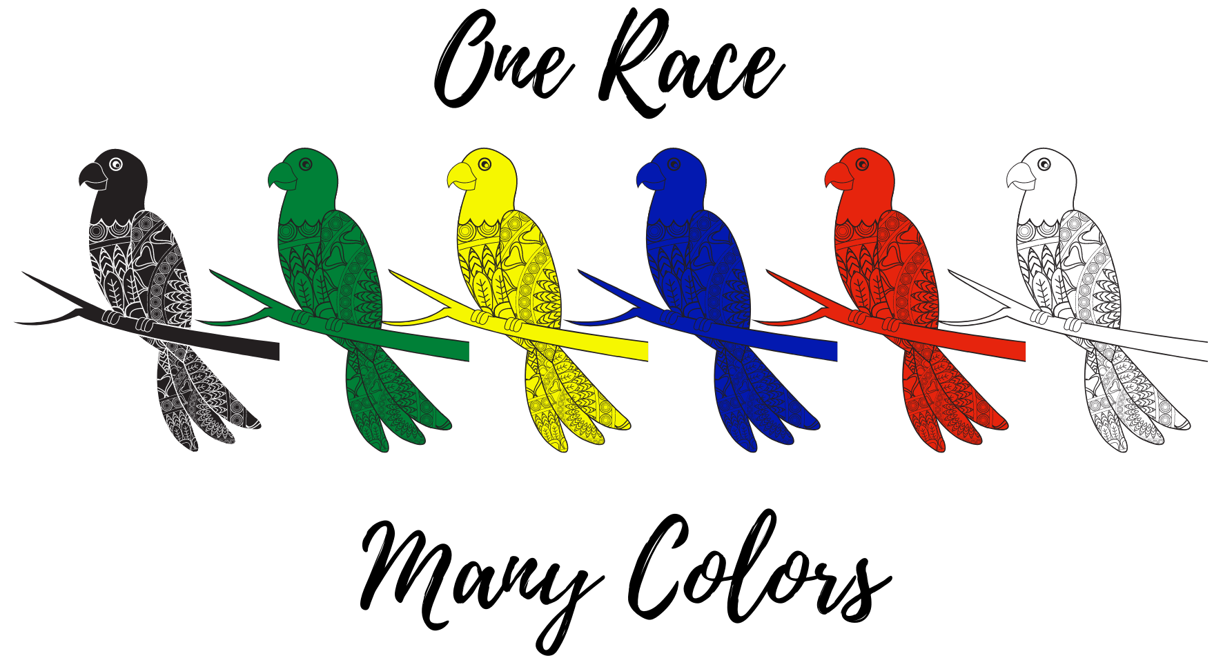 One Race Many Colors